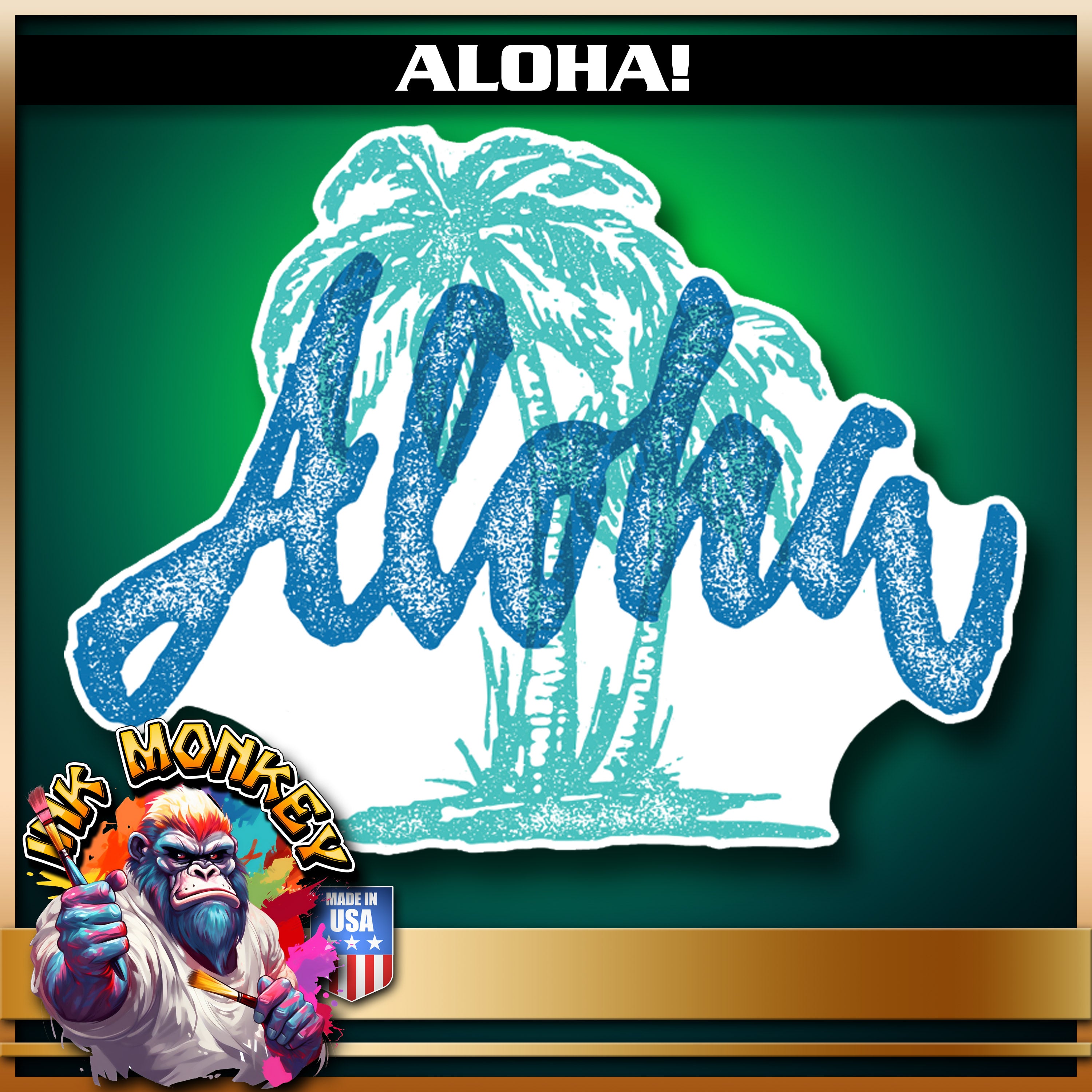 Aloha! - Decal